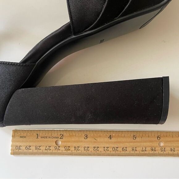 Platform Heels with Rhinestone Detail - Picture 10 of 11